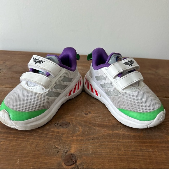 Adidas X Disney Buzz Light Year Toy Story Running Shoes Sneakers Toddler 5 - Picture 4 of 5
